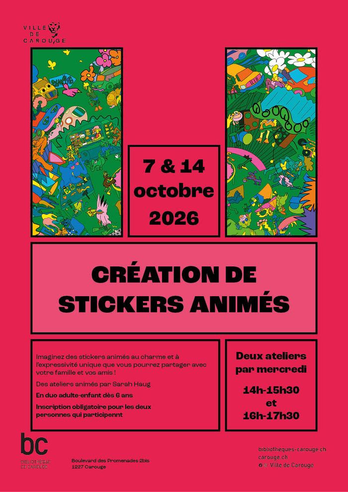 Création de stickers animés