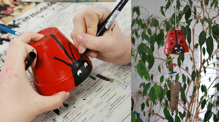 Atelier créatif : un carillon pour le jardin.