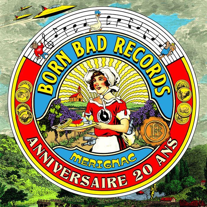 Affiche — Born Bad Records - 20 ans