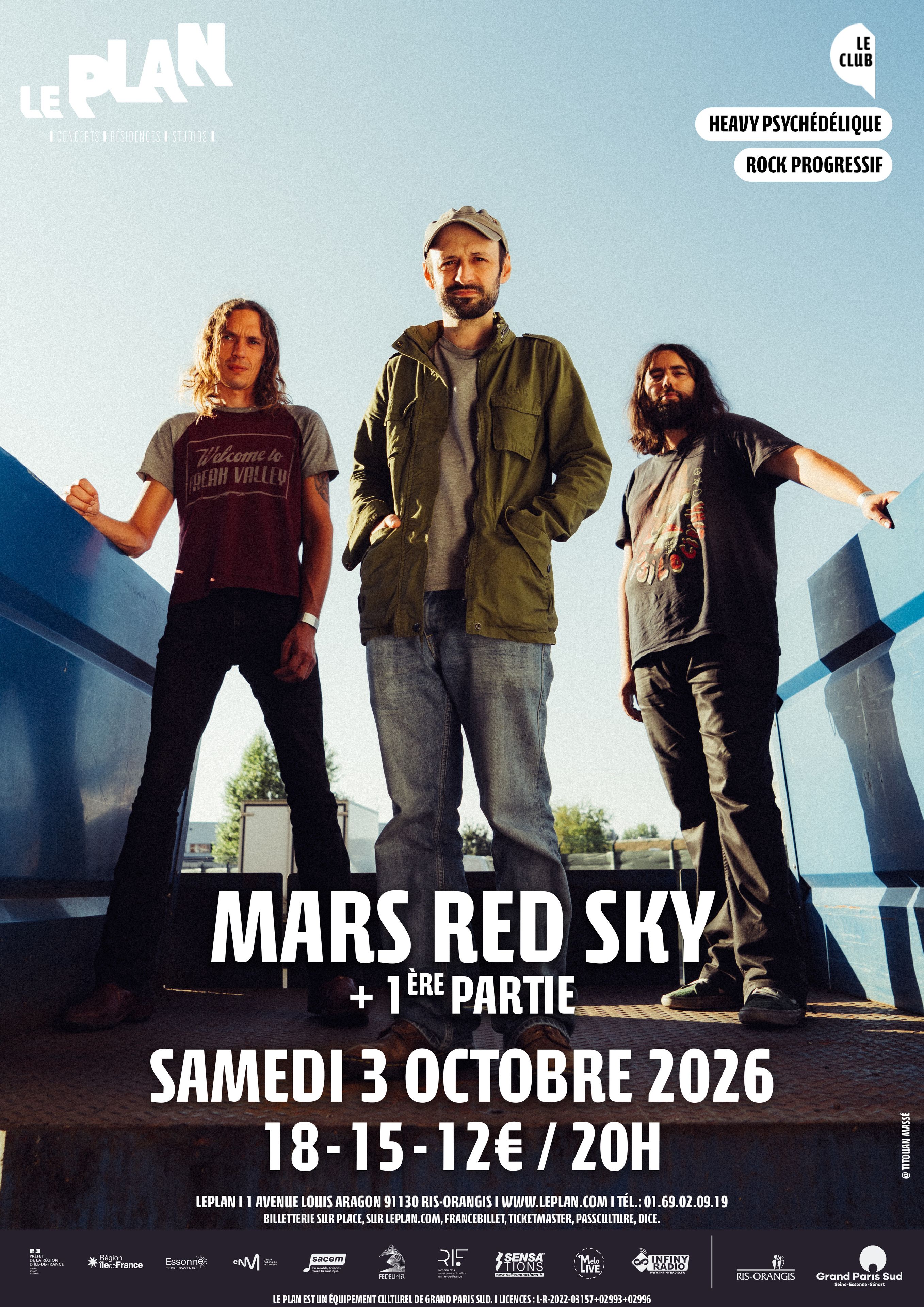 MARS RED SKY + 1ère partie