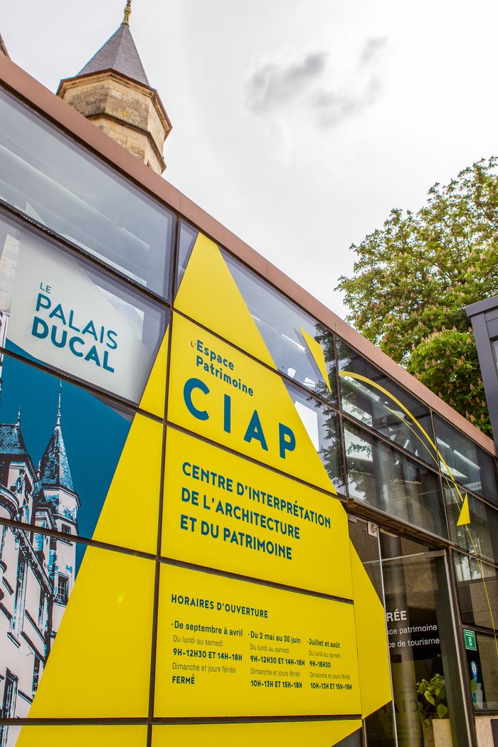 Visite du CIAP, espace Patrimoine et palais ducal