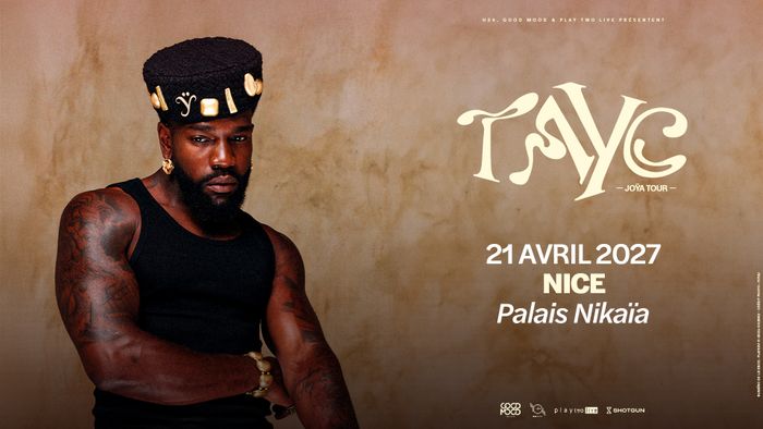 Tayc au Palais Nikaïa de Nice