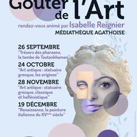 Goûter de l’Art “ART ANTIQUE : STATUAIRE GRECQUE, LES ORIGINES"