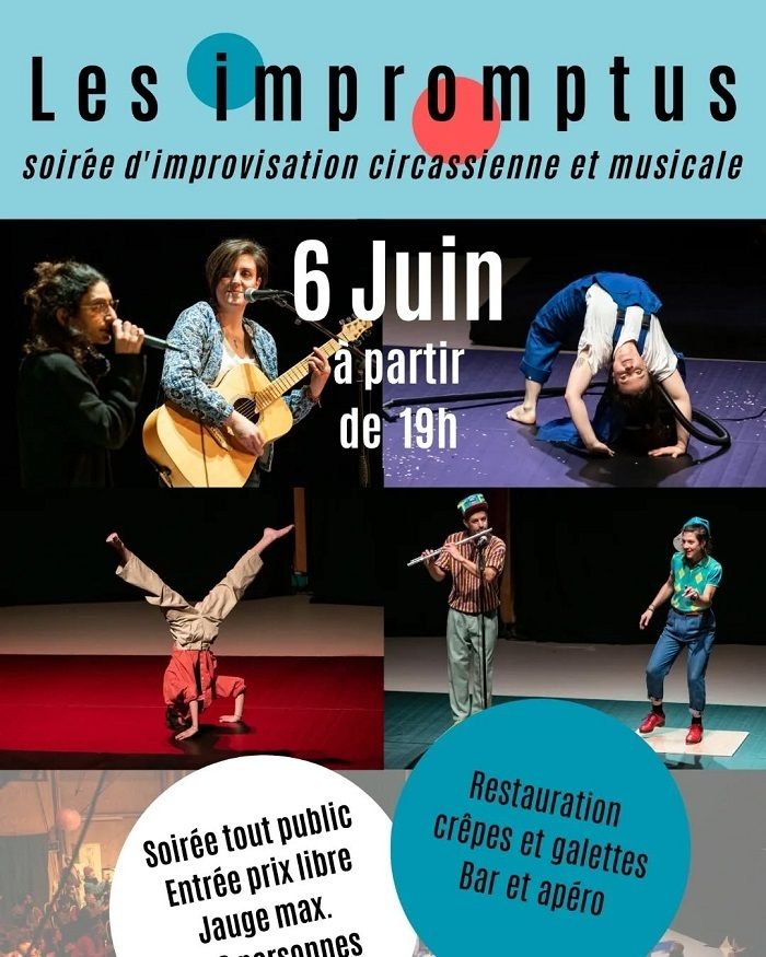 Soirée d'improvisation circassienne et musicale