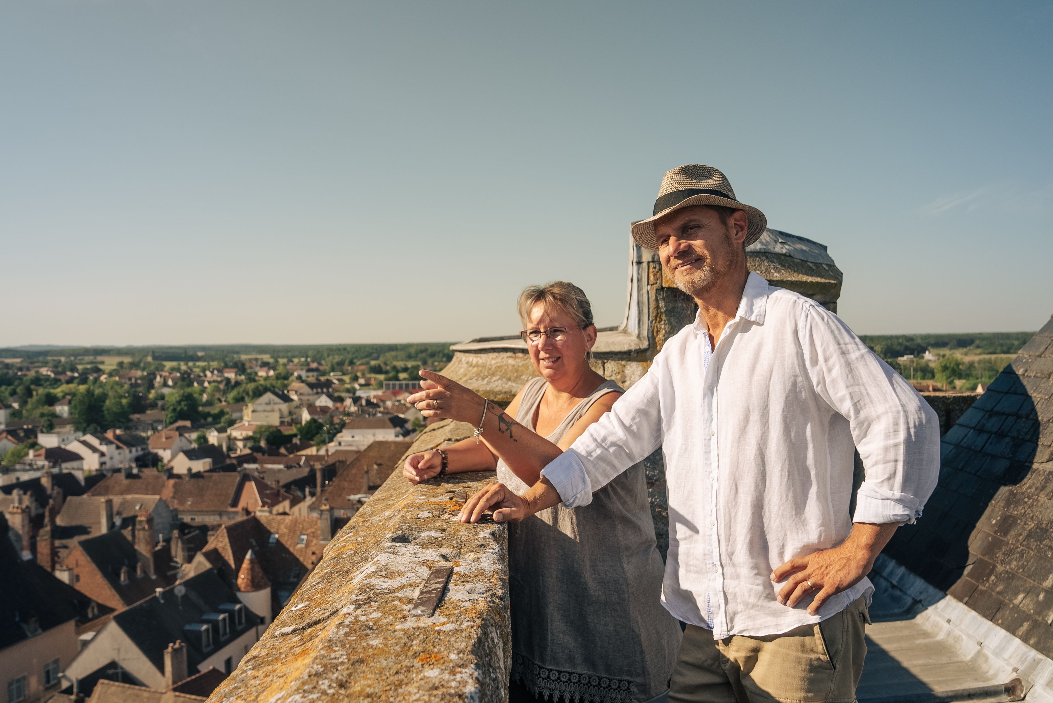Montée à la tour de l'église Notre-Dame d'Auxonne