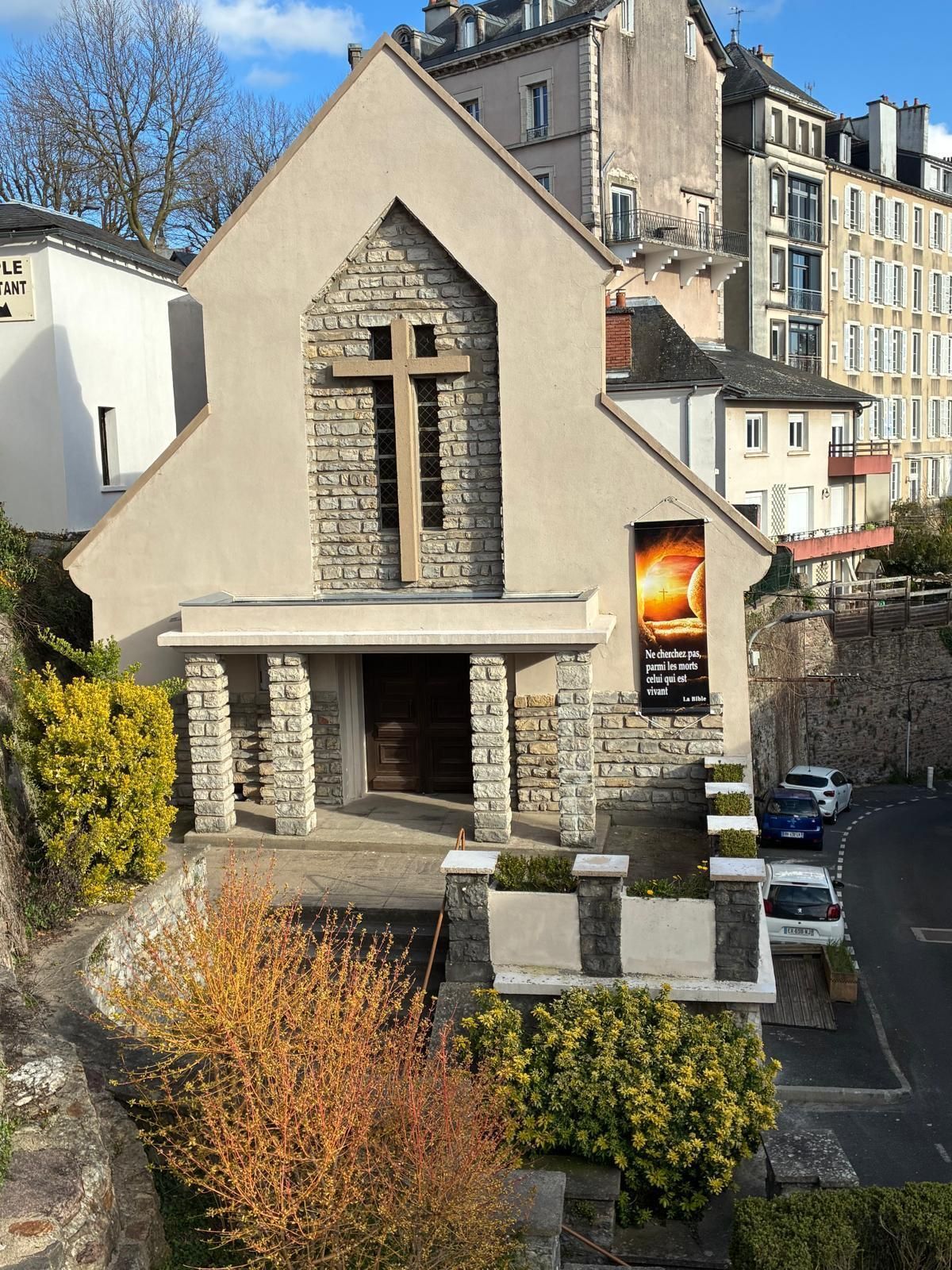 Visite commentée et histoire du Temple protestant de Rodez