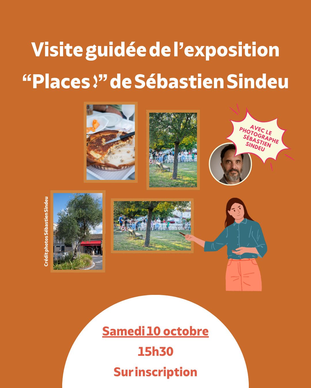Visite guidée de l'exposition "Places !"