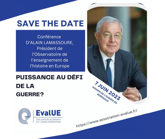 Conférence :« Puissance au défi de la guerre ? » avec Alain Lamassoure