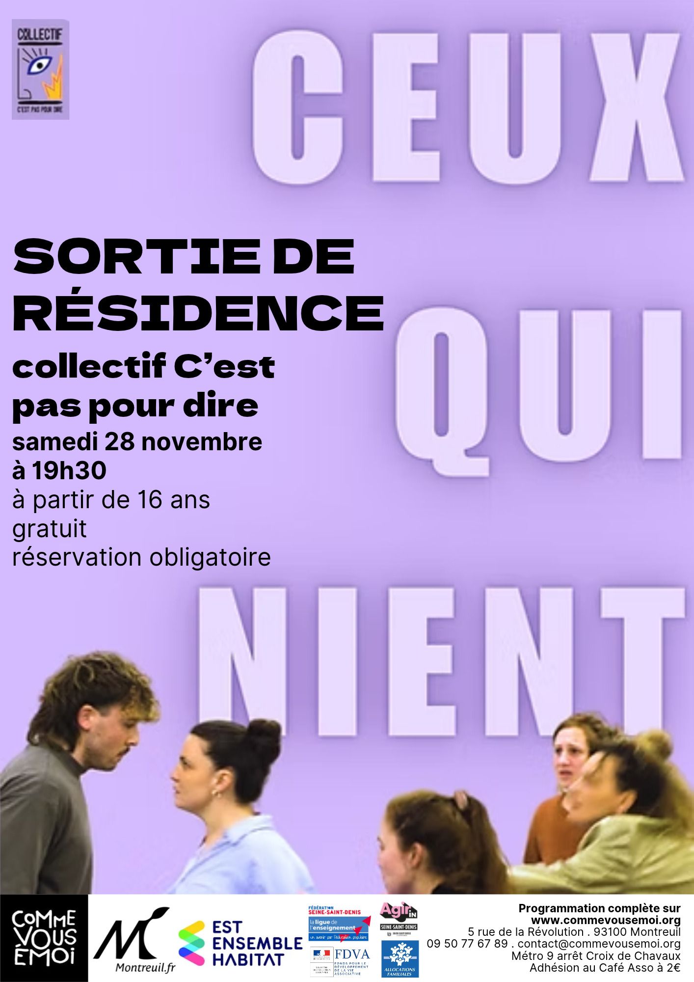 Ceux qui nient, compagnie C'est pas pour dire