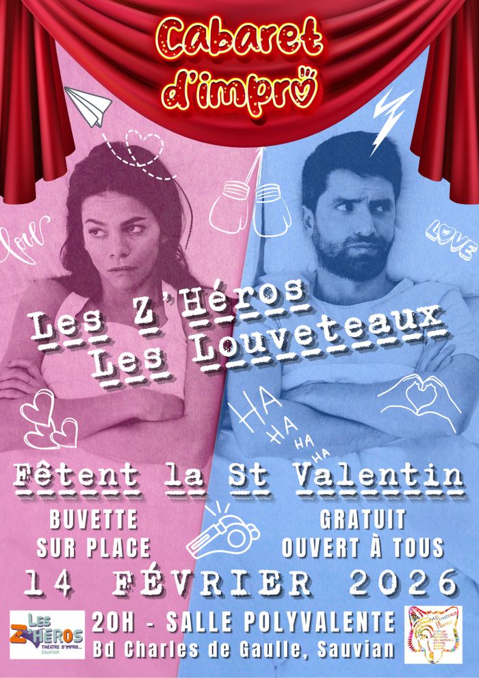 Les Z'héros fêtent la St Valentin