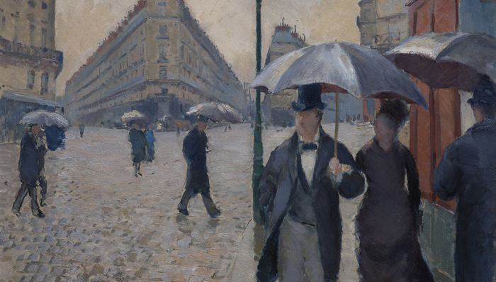 Sous la pluie. Peindre, vivre et rêver