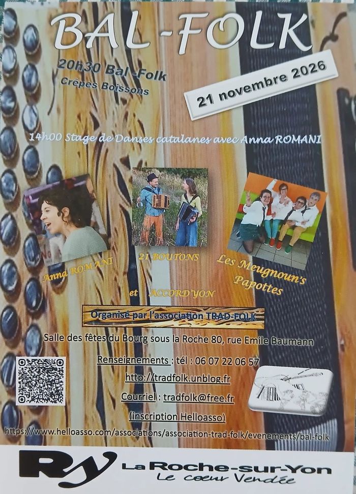 stage de danses Catalanes et bal Folk