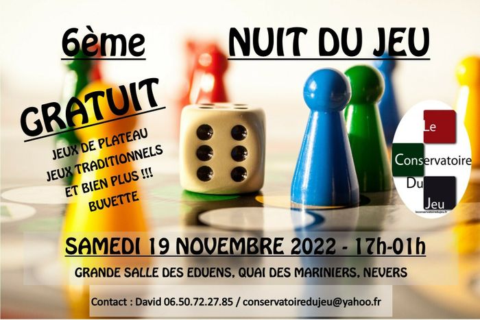 6ème Nuit du Jeu