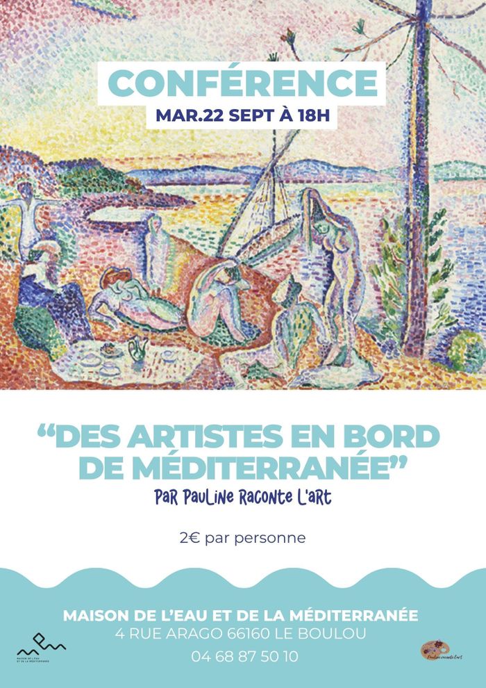 Conférence : Des artistes en bord de Méditerranée
