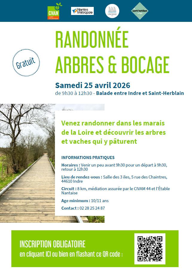 Randonnée à la découverte des arbres et du bocage