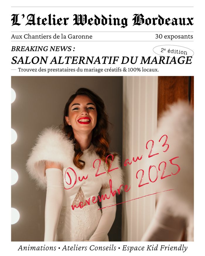 L'Atelier Wedding Bordeaux