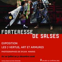 Les 7 vertus, art et armures de Sylvia Makris