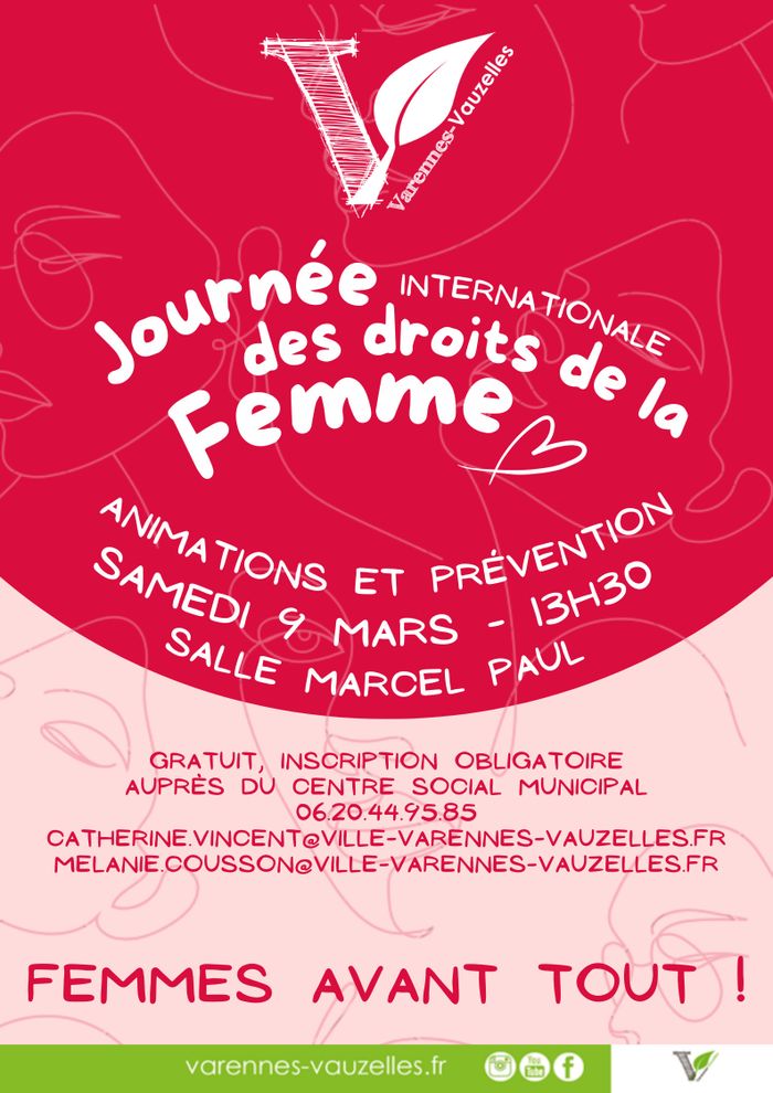 Femmes avant tout - Journée internationale des Droits de la Femme
