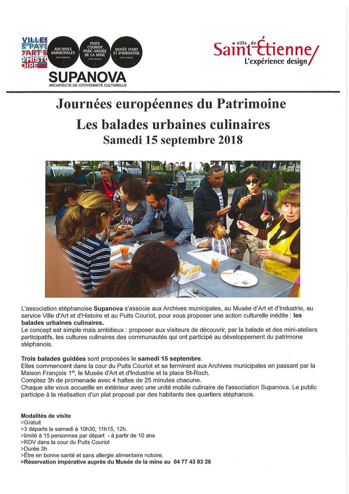 (évènement culturel) Les balades urbaines culinaires