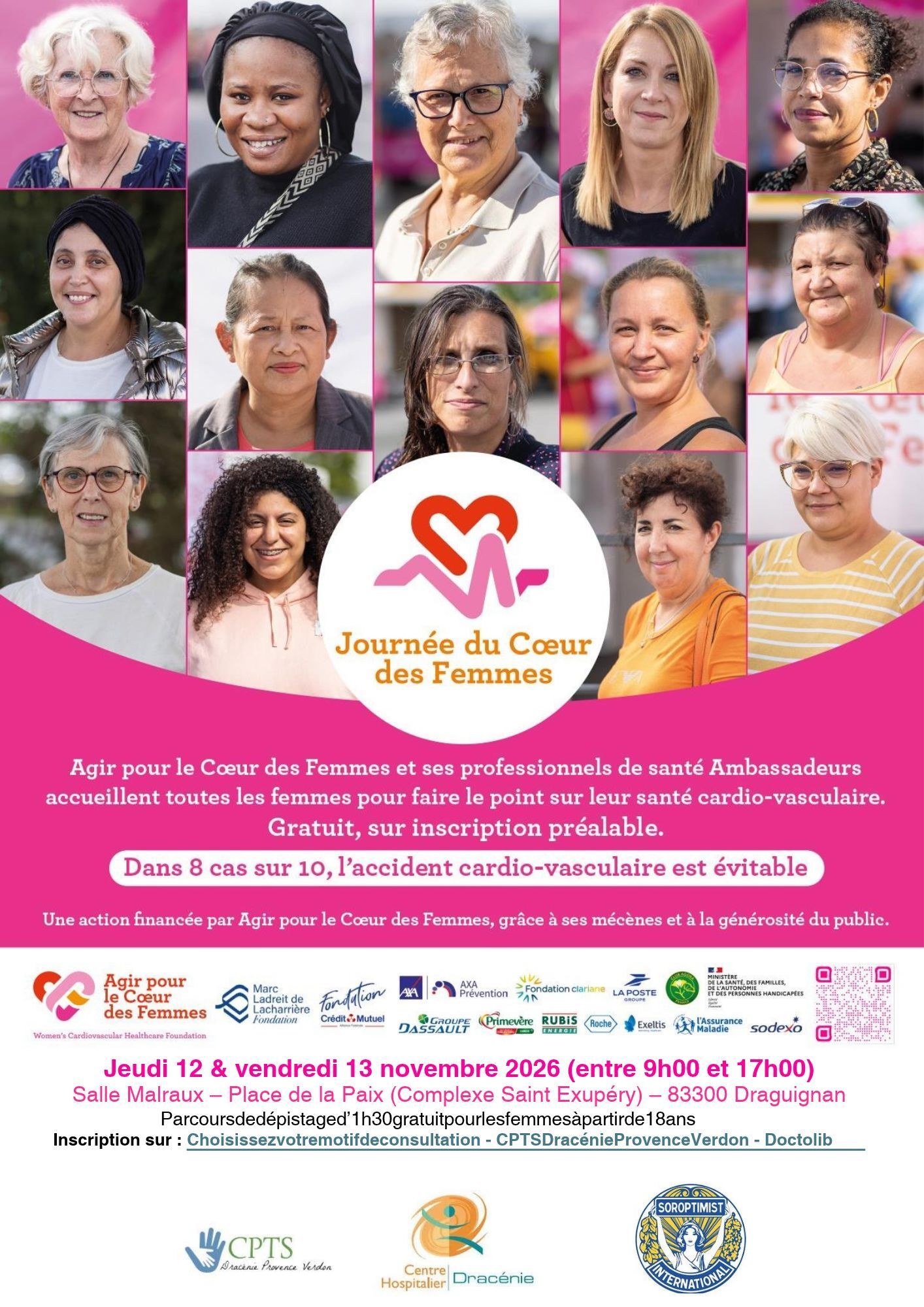 Agir pour le cœur des femmes