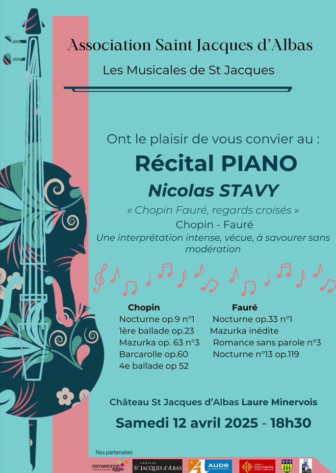 Nicolas Stavy - Chopin Fauré, regards croisée
