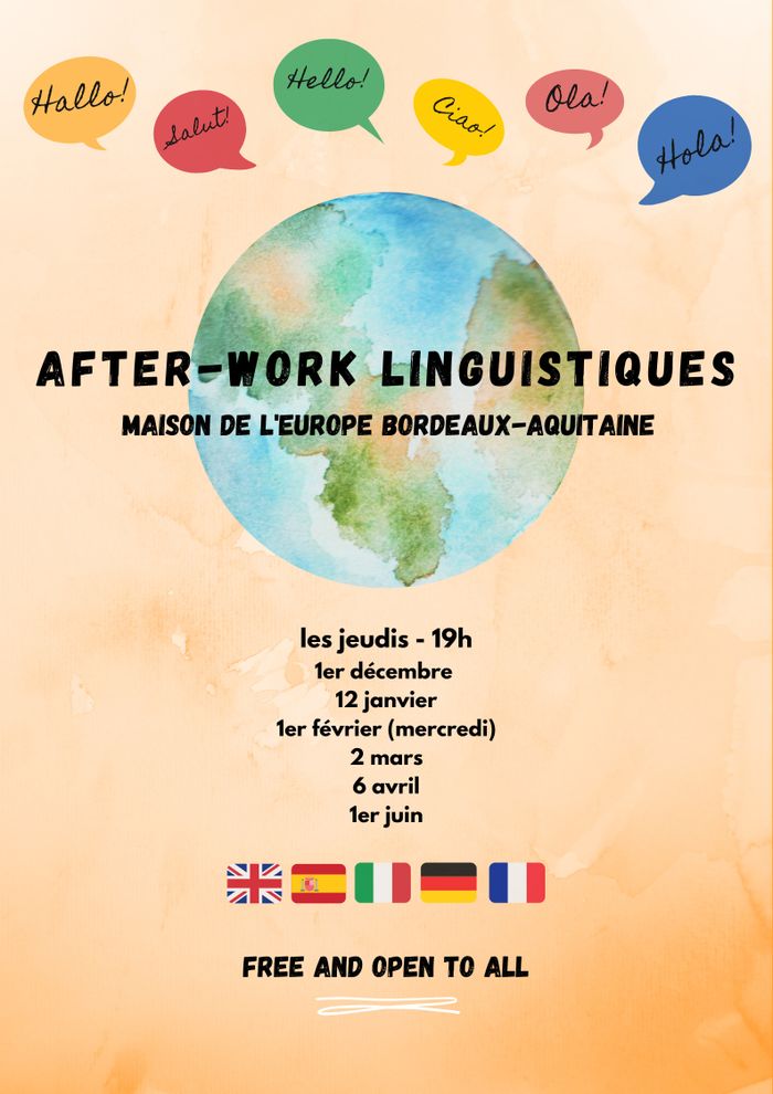Saison after-work linguistiques 2022/2023