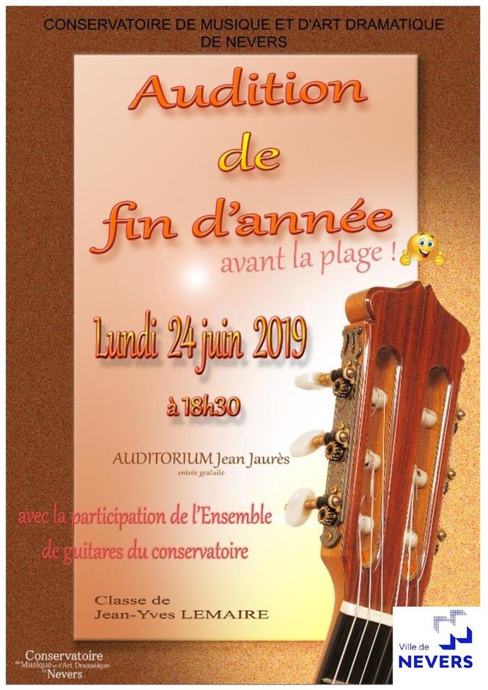 AUDITION DE GUITARE