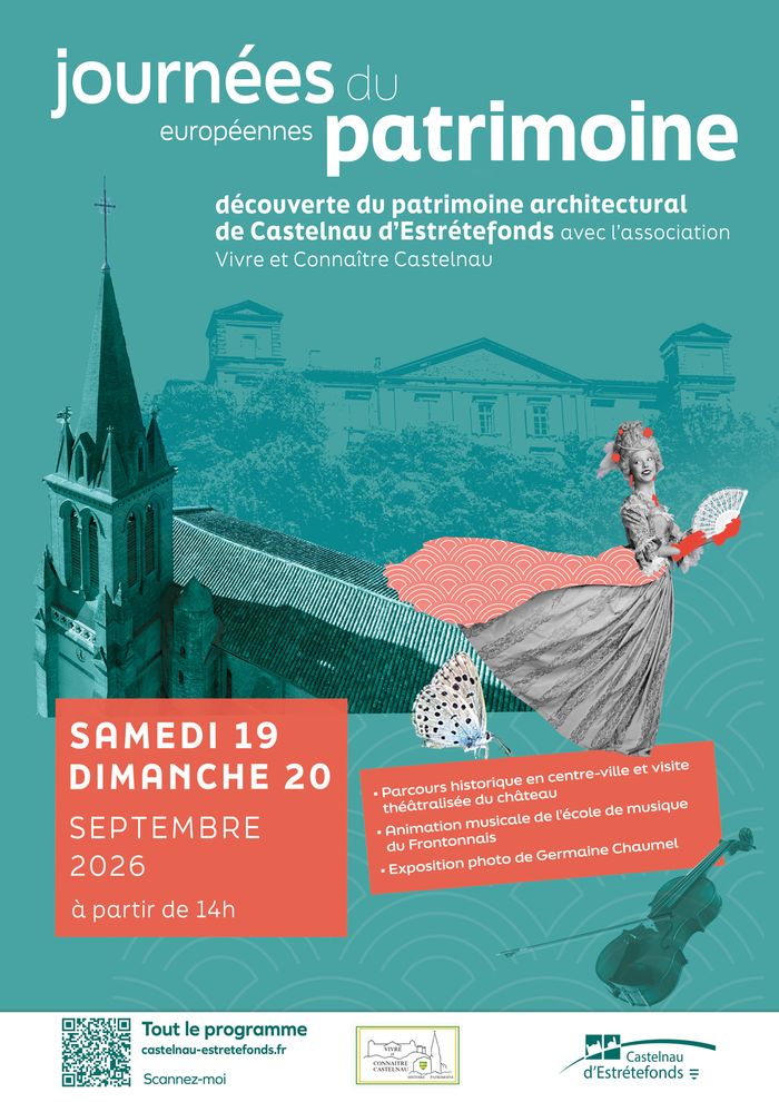 Journées européennes du patrimoine, en centre-ville, Castelnau d'Estrétefonds