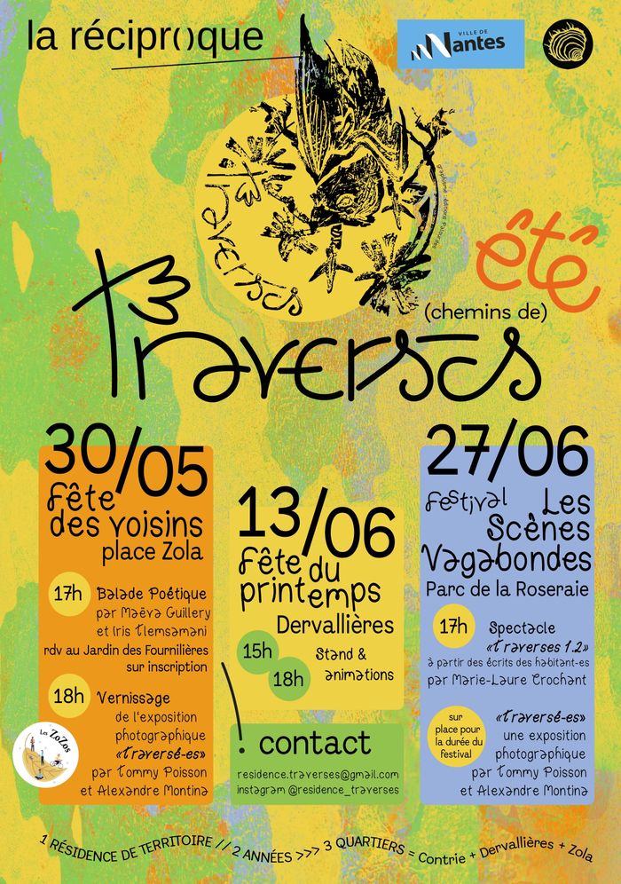 Spectacle La Réciproque - Festival Scènes Vagabondes 27 juin