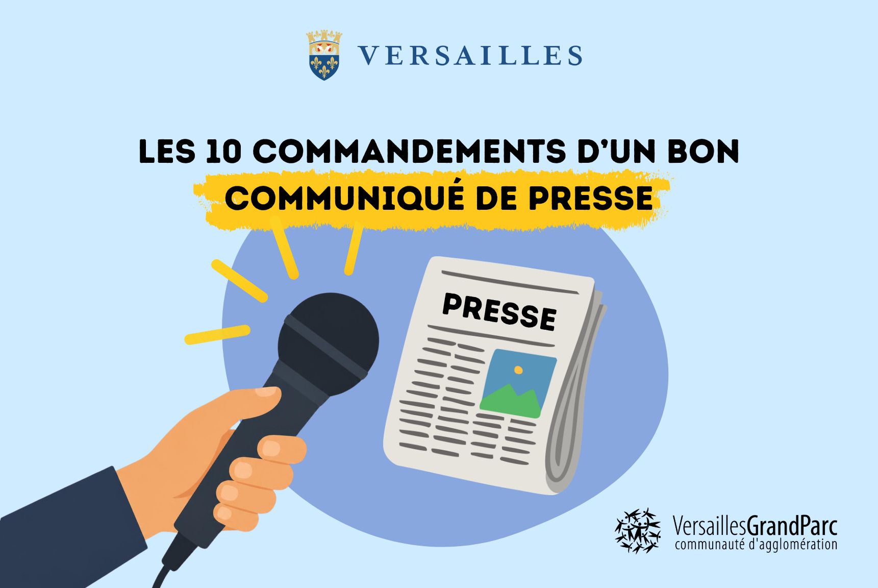 Les 10 commandements pour un bon communiqué de presse