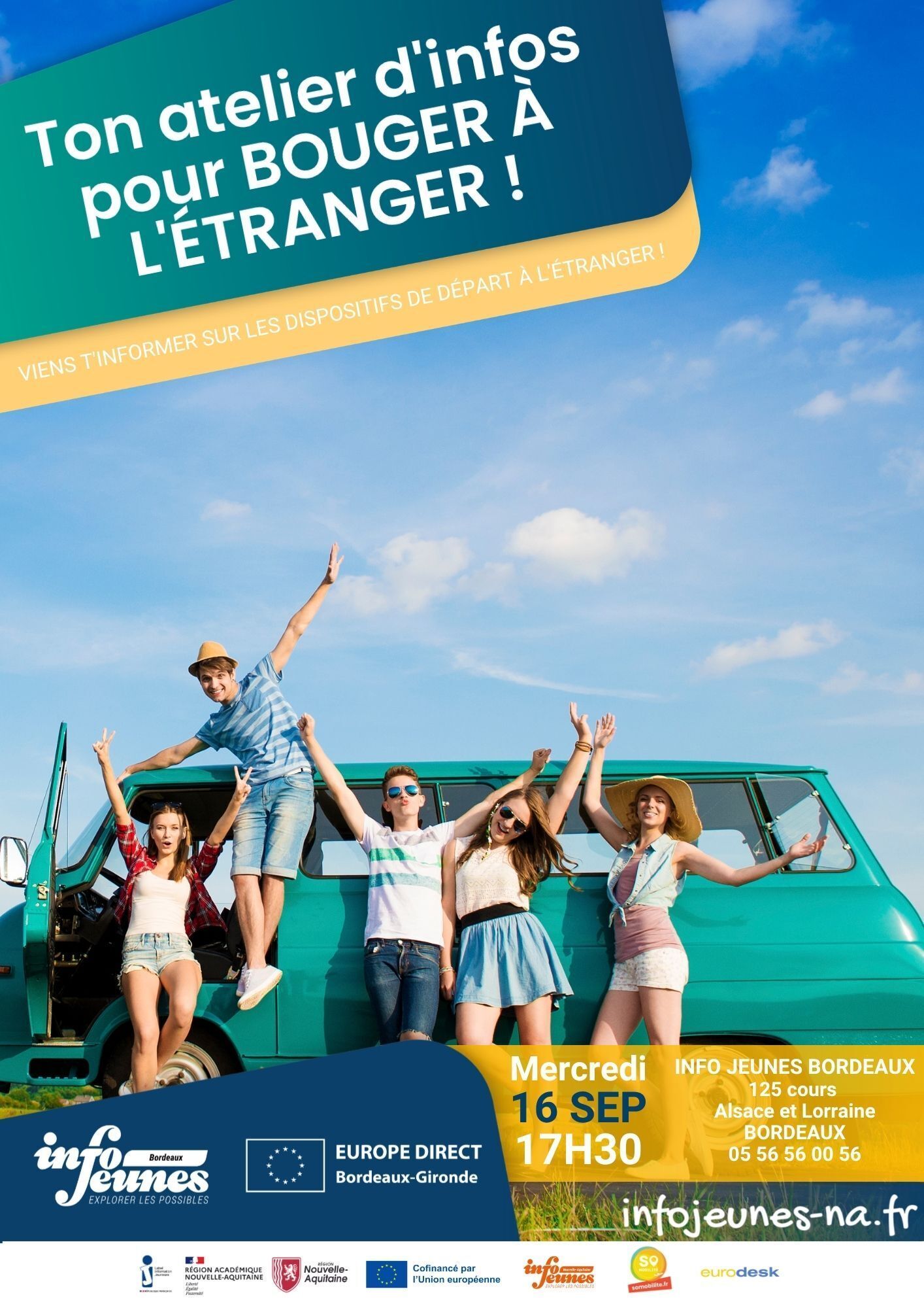 Ton Atelier d'info pour bouger à l'étranger !