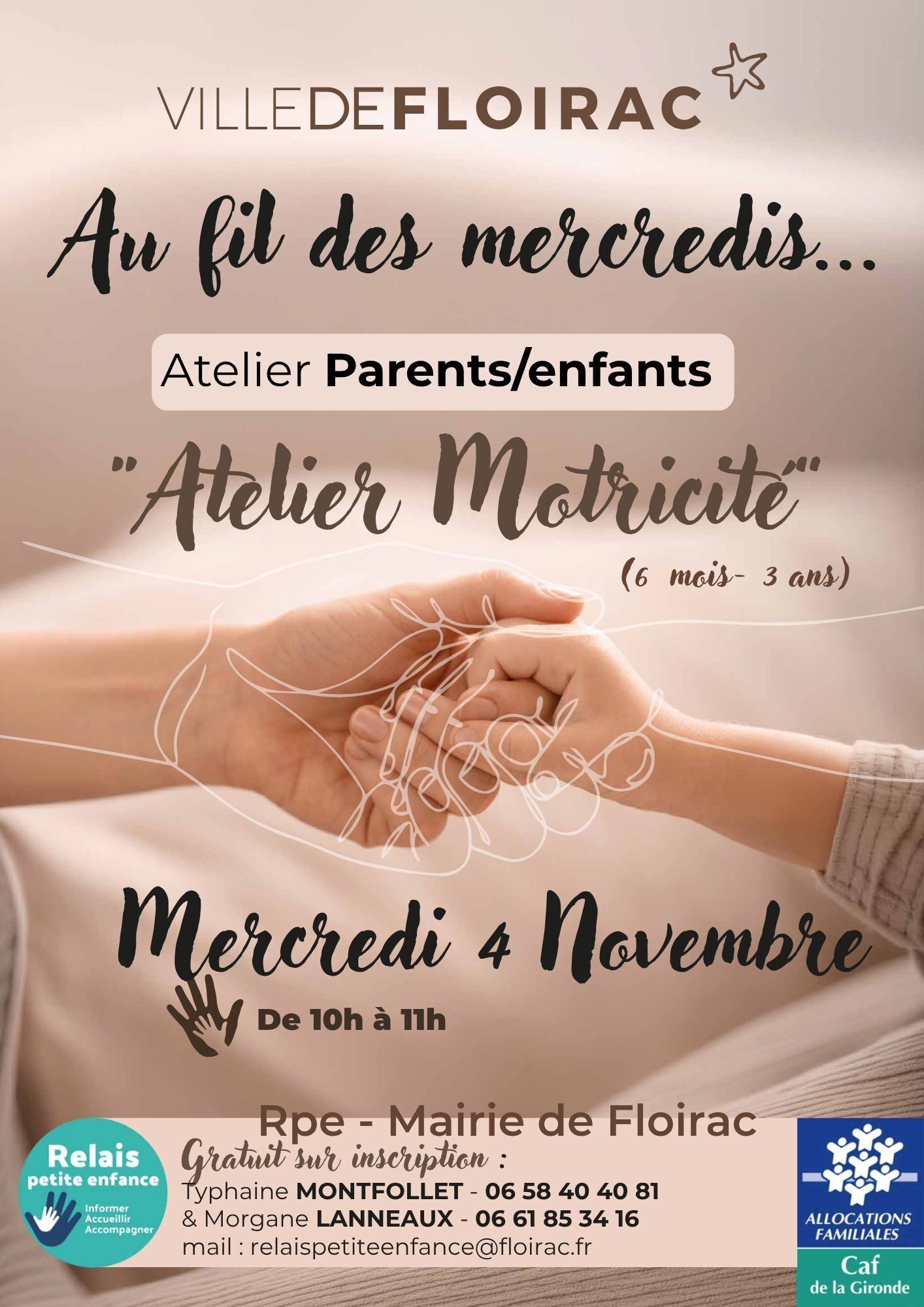 atelier parents enfants "Motricité"