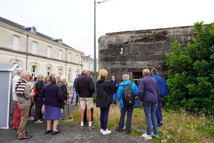 Visite commentée du bunker de la gare