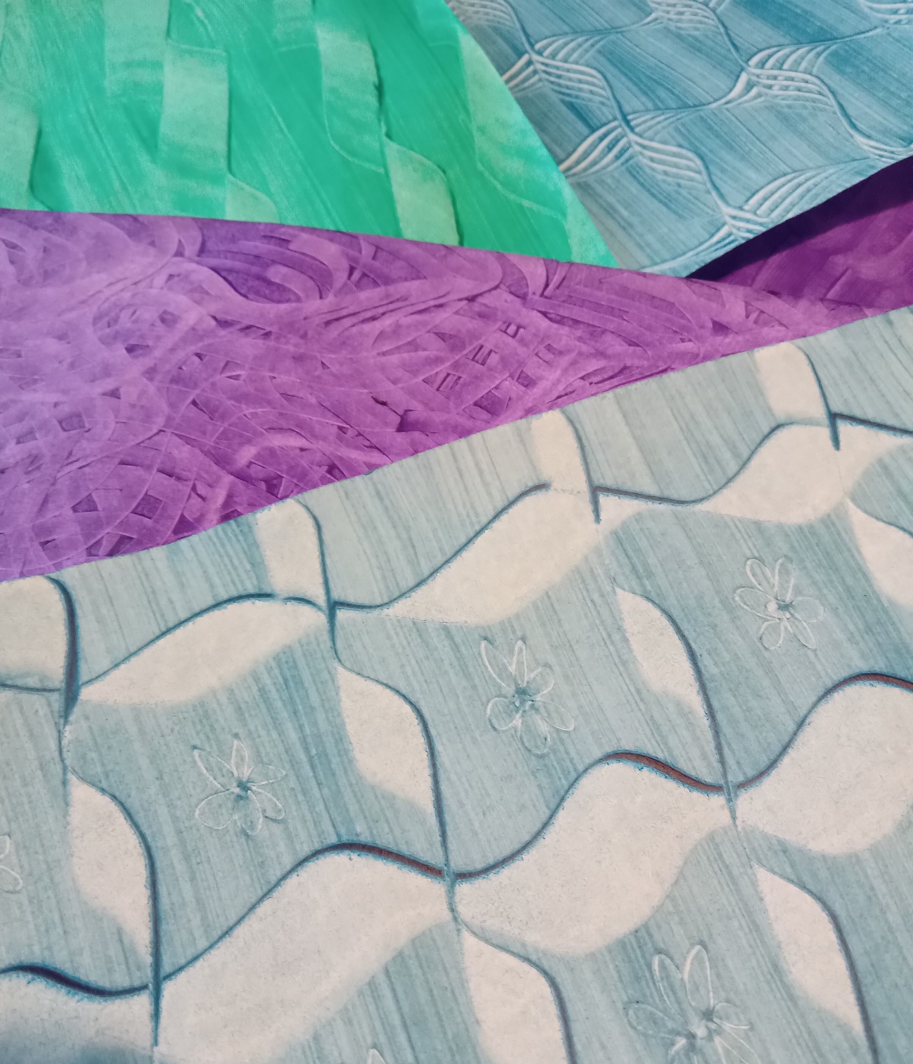 Atelier pour adultes : papiers à la colle