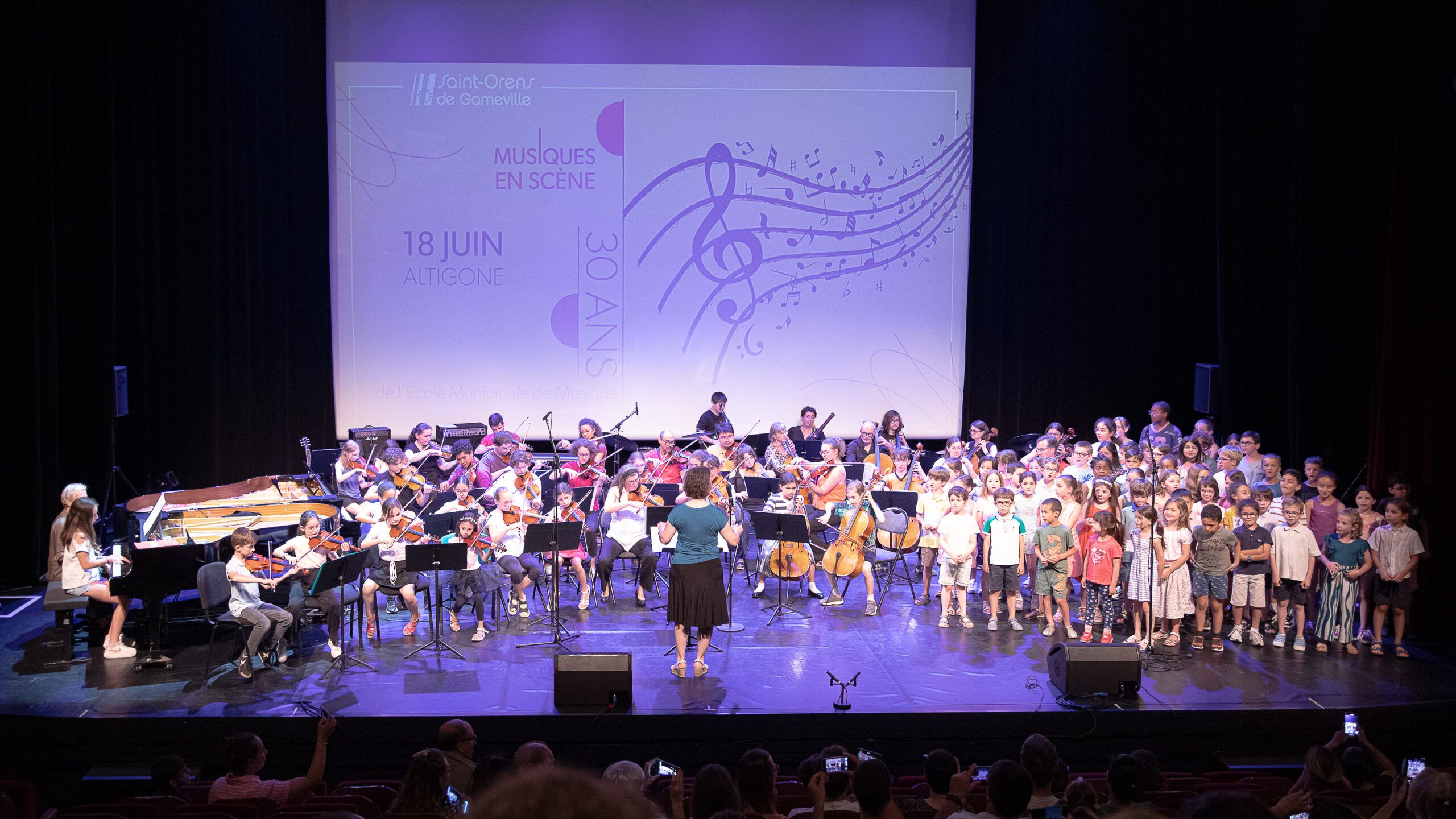 Goûter concert avec l’école de musique