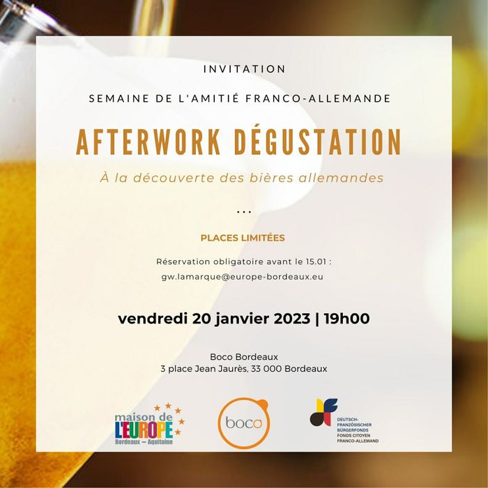 Afterwork dégustation
