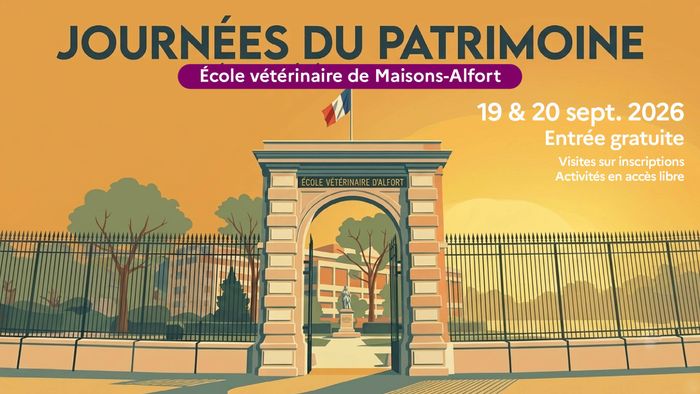 Visite guidée de la bibliothèque de l'École nationale vétérinaire de Maisons-Alfort