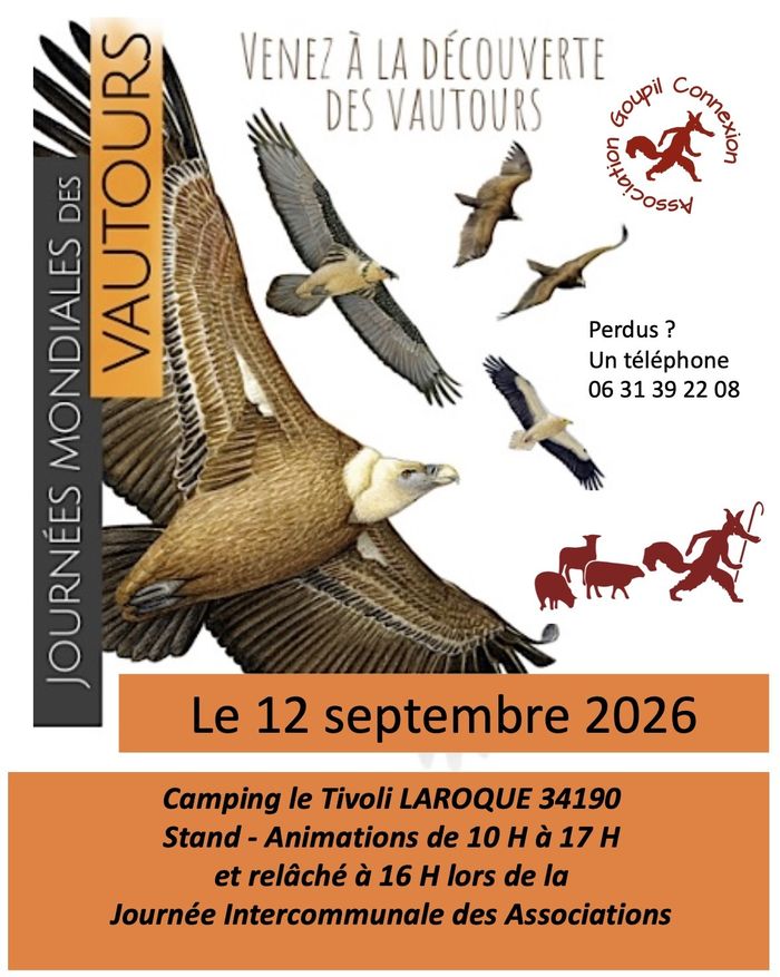 Venez à la découverte des VAUTOURS lors de la Journée Mondiale des Vautours