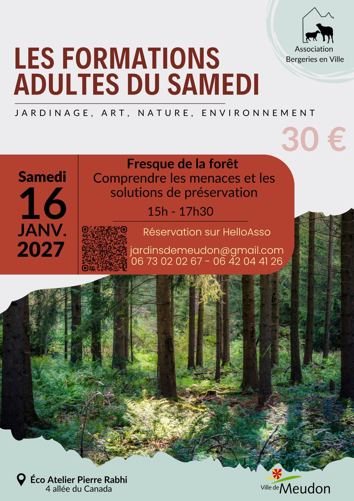 Fresque de la Forêt Adulte