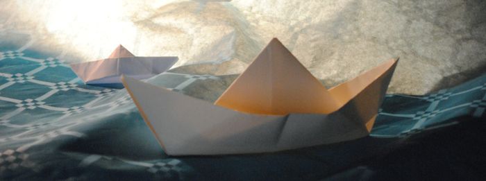 Ateliers pliage de papier avec la Compagnie La Salamandre