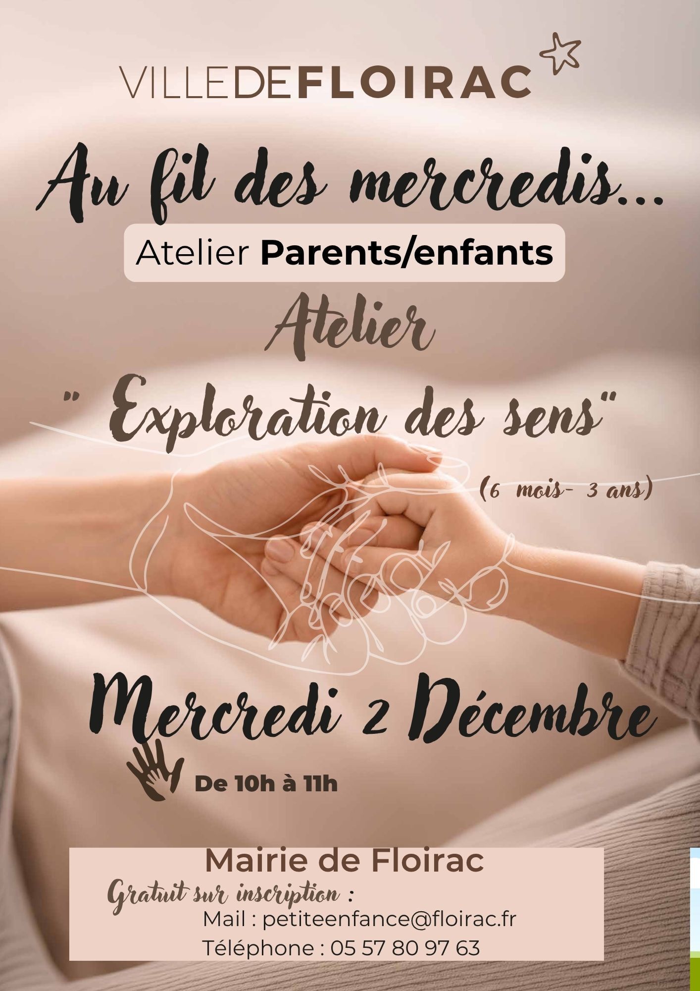 Parent-child workshop "Sensory Exploration"