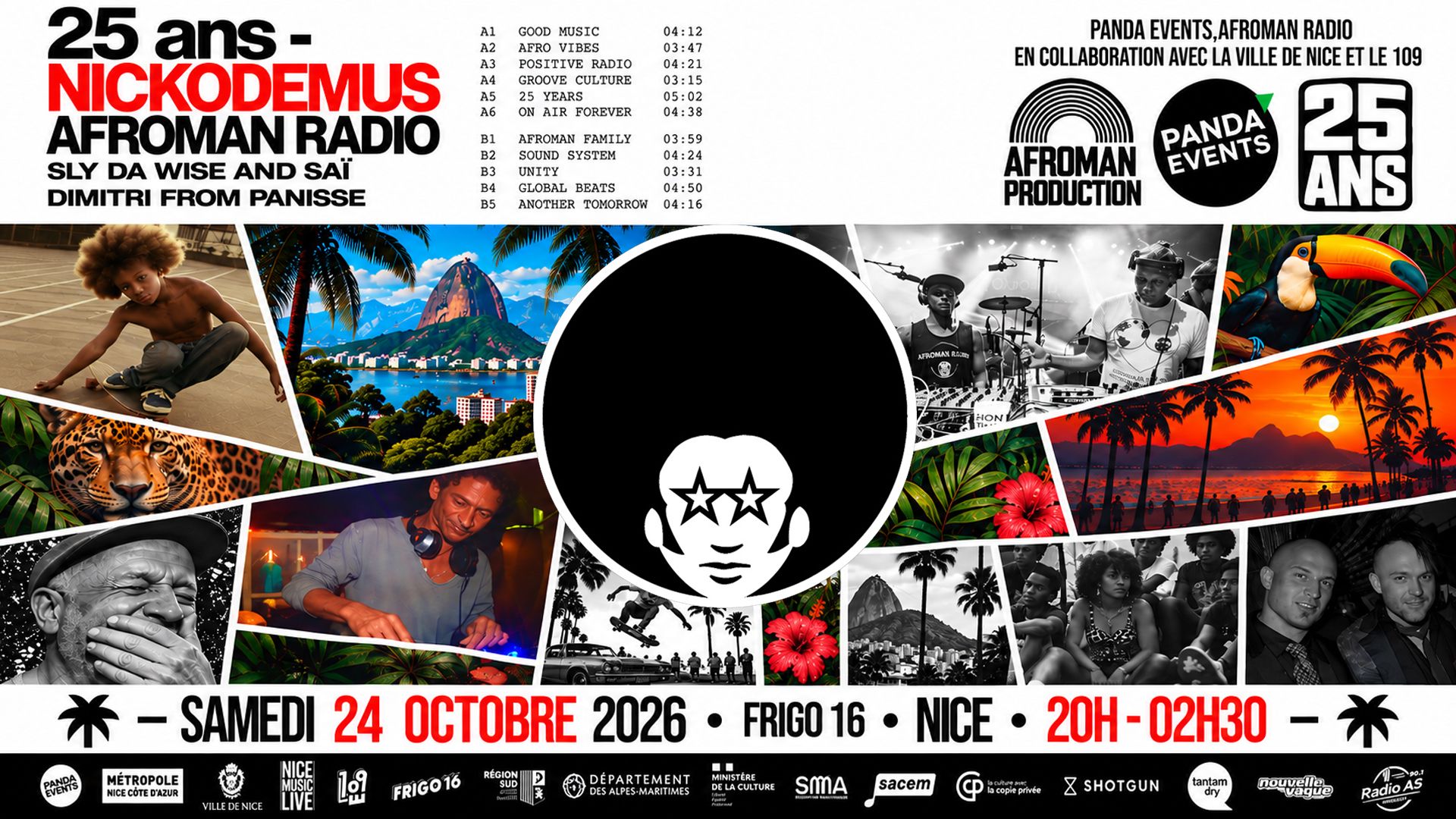Afroman Radio invite Nickodemus @ Frigo 16