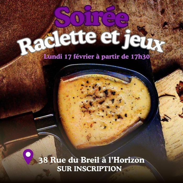 Soirée raclette et jeux de sociétés