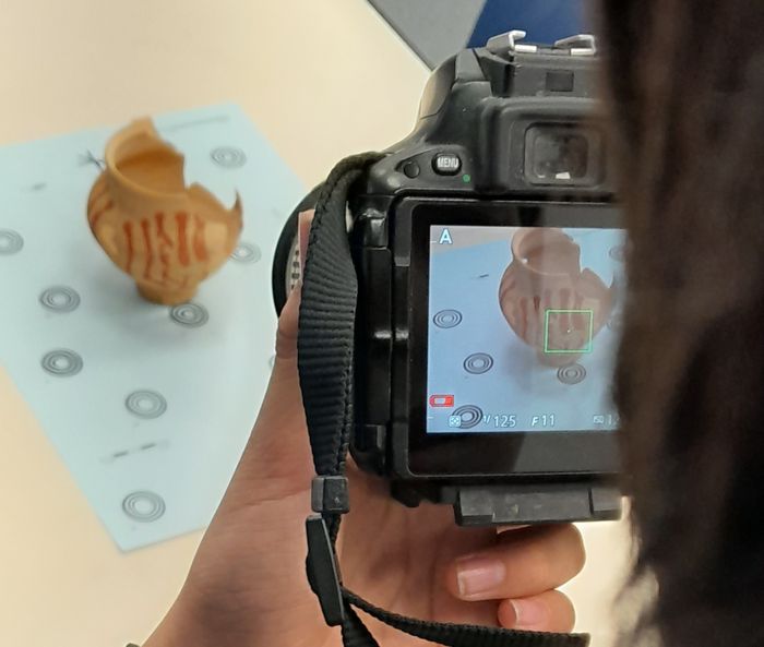 Les méthodes de l'archéologie : atelier photogrammétrie