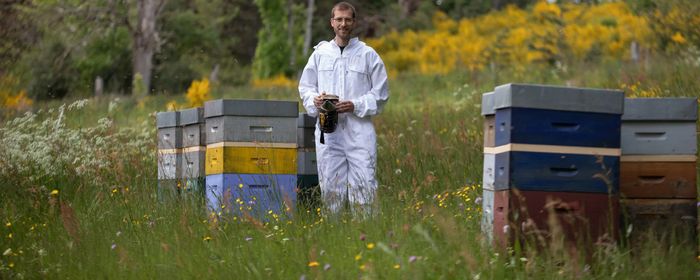 Partez à la découverte du monde des abeilles et du métier d'apiculteur à la Miellerie des Séquoias