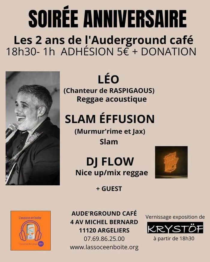 Concert Anniversaire : 2 ans de l'Auderground