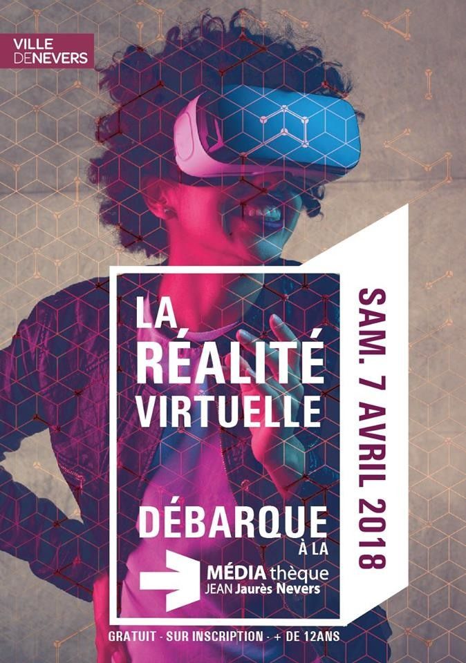 La réalité virtuelle débarque à la médiathèque Jean Jaurès