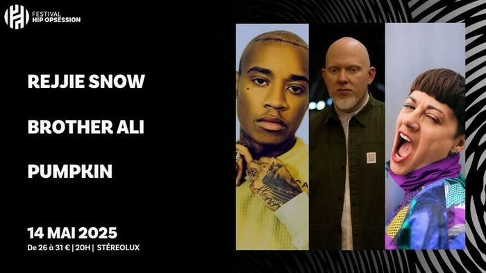 Rejjie Snow + Brother Ali + Pumpkin - Festival Hip Opsession