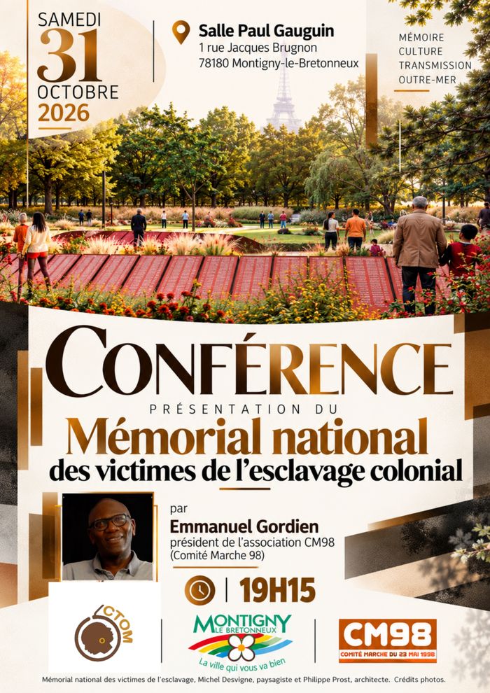 agendaprovisoire 9 Présentation du mémorial des victimes de l'esclavage colonial