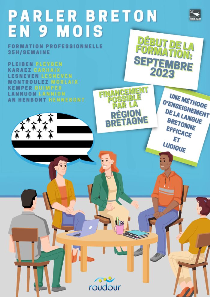 Réunion d'information formation au breton de 6/9 mois avec Roudour